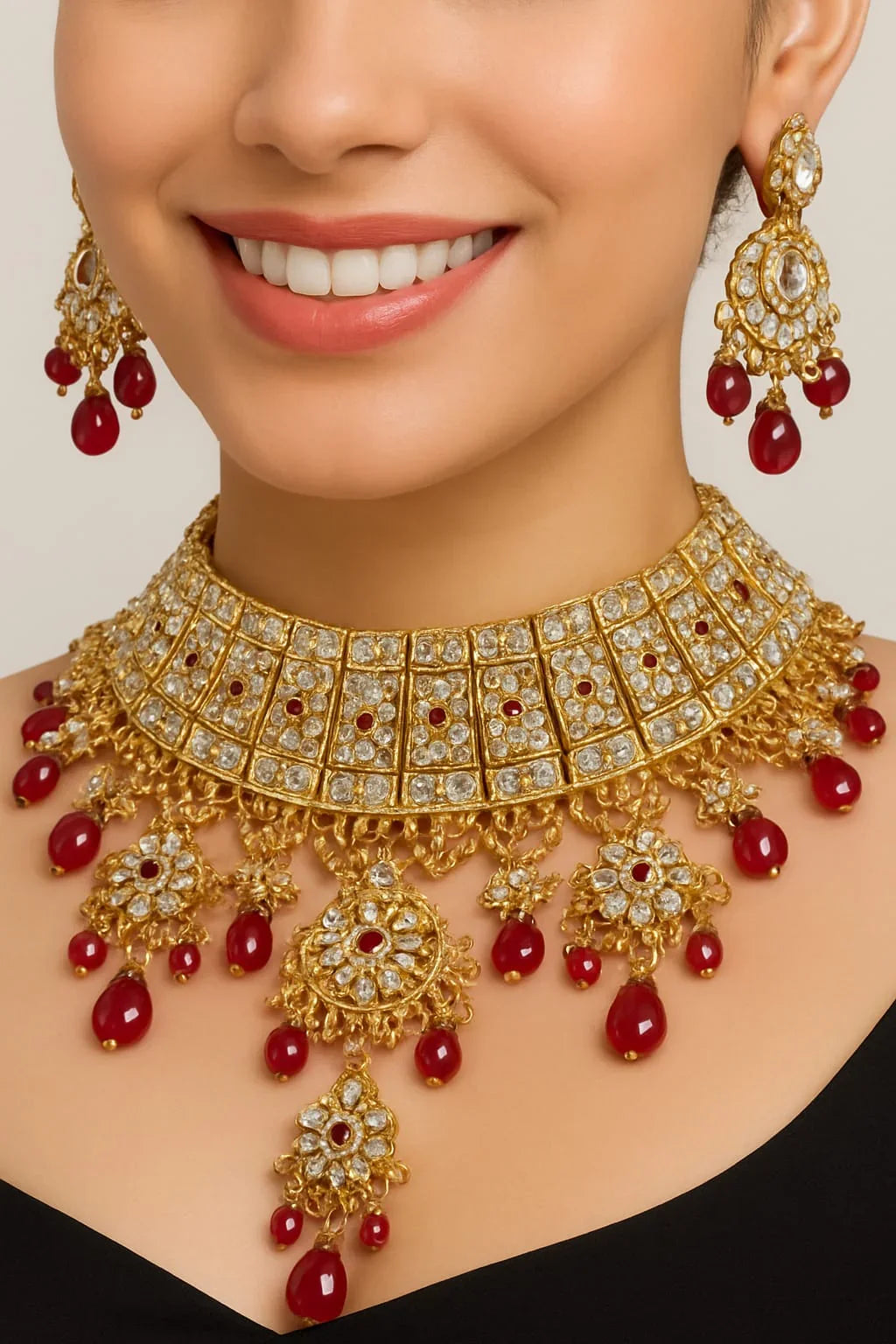Finekraft Stylish Party Wear Jewellery Set for Women & Girls - SONAKAA