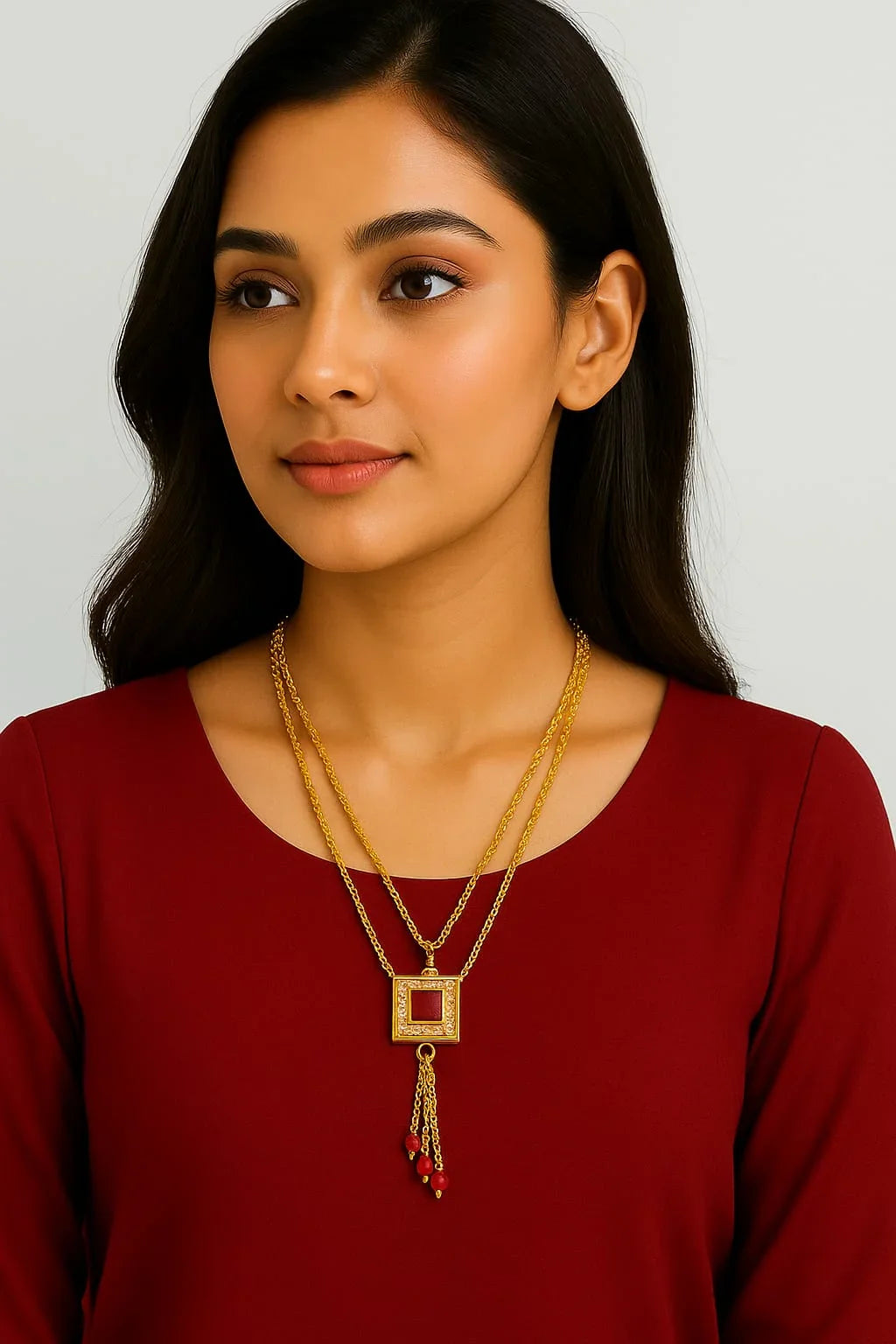 Women's Gold Chain Jewelry – Lightweight, Stylish Necklace - SONAKAA