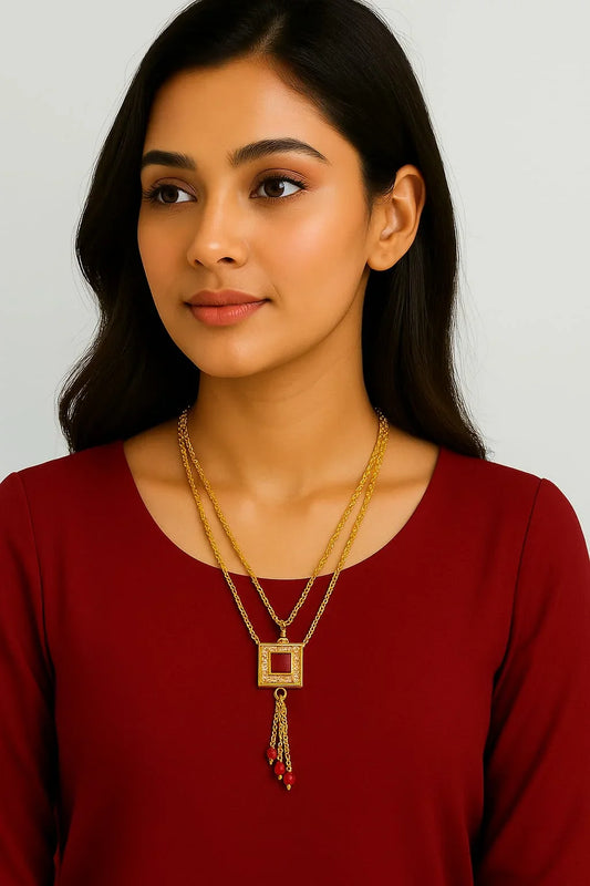 Women's Gold Chain Jewelry – Lightweight, Stylish Necklace - SONAKAA